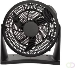 LUCHTCIRCULATOR Ã 30 cm ZWART